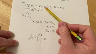 How to Find the Matrix of a Linear Transformation [upl. by Cutty256]