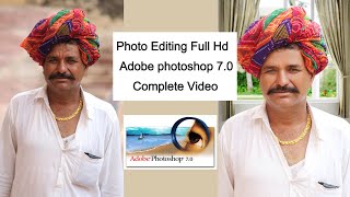 Adobe Photoshop 70 Photo Editing  photo Editing Kaise Kare  Editing Kase Karte Han Realadobetech [upl. by Wenona352]