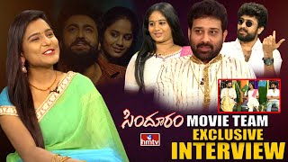 Sindhooram Movie Team Exclusive Interview  Brigida Saga  Shiva Balaji  Dharma  hmtv [upl. by Linet]