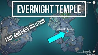 Fastest Evernight Temple Puzzle Solution for Exquisite Chest  Enkanomiya  Genshin Impact [upl. by Queri]