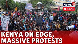 Kenya News Live  Kenya Protest Against AntiTax Bill Live  Nairobi Kenya Today  News18  N18L [upl. by Garges]