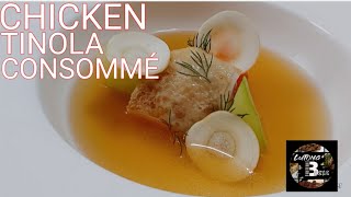 Chicken tinola consomme ll Chicken ginger stew [upl. by Allimrac324]