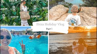 Ibiza holiday vlog  Holiday Village Seaview Ibiza  Sirenis Seaview  Travelling with toddlers [upl. by Eiknarf191]