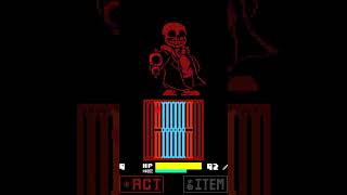 Sudden changes sans First turn NO HIT sans shorts undertale [upl. by Fretwell]