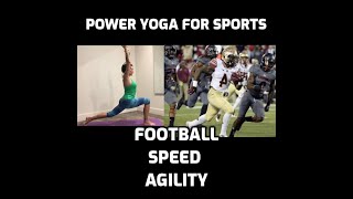 Power Yoga for Sports  Football DVD  Speed amp Agililty [upl. by Ablem867]