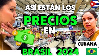 SUPERMERCADO en BRASIL 🇧🇷 es 💰CARO o BARATO Cuánto cuesta hacer la compra ASÍ ESTÁN LOS PRECIOS [upl. by Aneras403]