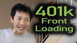 I Could Get Fired for this 401k Front Loading Video [upl. by Bendite]