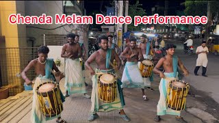 Kerala Chenda Melam at Siddipet  Extreme Speed Climax  Amazing Kerala Dance  Chenda Melam 2024 [upl. by Lindsy]