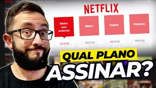 TOUR NETFLIX 2023  Plano Com Anúncios Vale a Pena Qual o Mais Custo Benefício [upl. by Blunt]