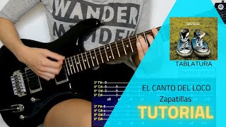 Zapatillas  El Canto del Loco Tutorial de guitarra  How to play [upl. by Ia]