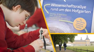 Wissenschaftsrallye der Uni Bonn rund um den Hofgarten 2024 [upl. by Alliuqat]