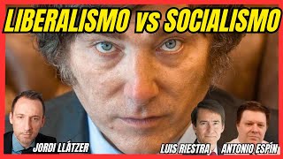 LIBERALISMO vs SOCIALISMO con Antonio Espín y Luis Riestra [upl. by Lerad700]