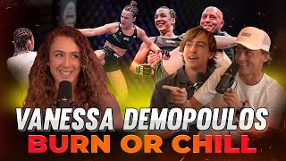 Vanessa Demopoulos UFC Takes On The Heat In Episode 1 Burn Or Chill  UFC Strawweight [upl. by Cybill994]