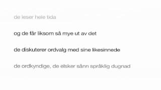 Norsk er et klønete språk [upl. by Bethina]