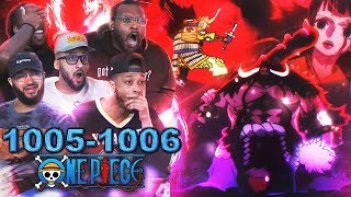 KIKU LOSES HER ARM One Piece Eps 10051006 Reaction [upl. by Farrington]