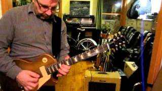 Gibson 60s Tribute Les Paul Goldtop P90s  Peavey Delta Blues  Ron Mercer [upl. by Datha]