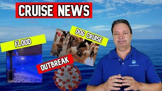 CRUISE SHIP FLOOD 250 DOGS INVADE CRUISE MORE CRUISE NEWS [upl. by Rramahs]