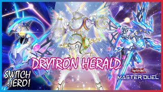 DRYTRON HERALD ULTIMATE NEGATE COMBO RANKED GAMEPLAY YuGiOh Master Duel drytron herald [upl. by Thinia217]