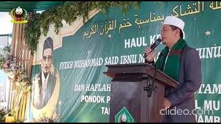 Ust Dedi Usman Haul Syeikh Muhammad Said  Ponpes Tangkit Baru [upl. by Dix]