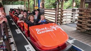 Scorpion Off Ride  Busch Gardens Tampa Last Day  Copyright Free Footage [upl. by Adamok]