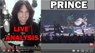 British guitarist analyses Princes iconic 2007 performance at Super Bowl XLI [upl. by Gilead479]