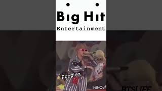 Big hit vs Jin hit😂 bts btslife [upl. by Nolahp]