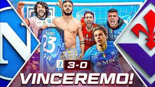 🤫 VINCEREMO NAPOLI 30 FIORENTINA  LIVE REACTION NAPOLETANI SUPERCOPPA HD [upl. by Cristina]