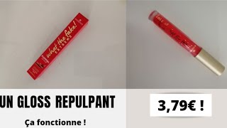 TEST  UN GLOSS REPULPANT  je suis choquée du résultat [upl. by Darmit]