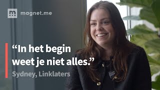 Een Kijkje in de Advocatuur Sydney over haar rol als Junior Associate bij Linklaters [upl. by Euk789]