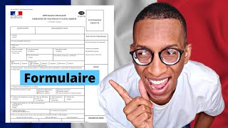 Comment remplir le formulaire visa france  Demande de Visa en ligne [upl. by Tnarud659]