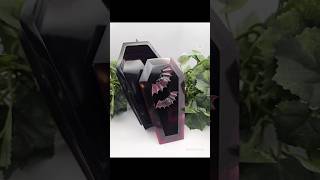 This Coffin Box is so cute halloween resincreators resincrafts diy resinistalisa [upl. by Gunn]