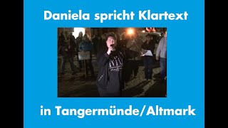 Daniela spricht Klartext in Tangermünde in der Altmark [upl. by Kain]