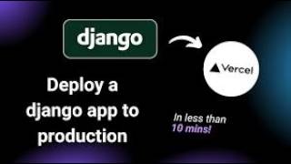 How to deploy django project to vercel  Jinsi yakudeploy django project to vercel [upl. by Christel]