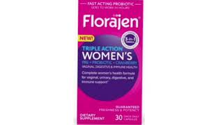 Florajen Triple Action Womens Probiotic Capsule [upl. by Nitsug]