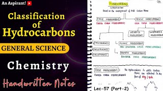 Chemistry  Chapter13 Hydrocarbons  Lec57Part2  General Science  An Aspirant [upl. by Syverson]