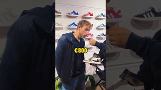 Hoeveel is deze schoen waard 👟 interview challenge travisscott breda foryou viralvideo [upl. by Uzzi]