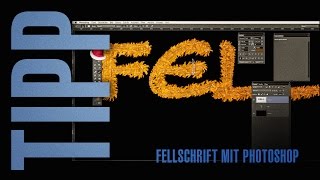 Fellschrift mit Photoshop 1080p60fps [upl. by Yztim]