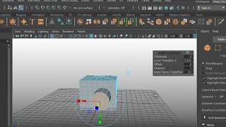 Autodesk maya 2020 tutorialPoly modeling circularize [upl. by Longwood657]