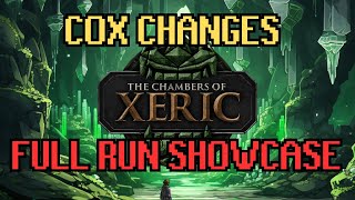 Going over all the OSRS CoX changes with a full CM run through [upl. by Ronnoc937]