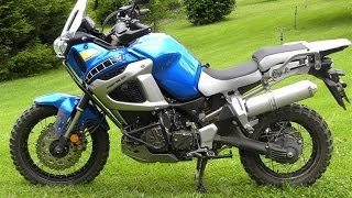 Yamaha XTZ1200 Super Tenere exhaust sound acceleration and fly by compilation [upl. by Holcomb]