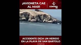 ¡AVIONETA CAE AL MAR loúltimo accidenteaereo [upl. by Croom]