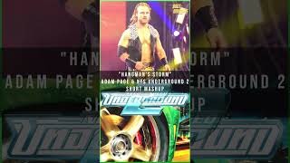 Short Mashup Adam Page amp NFS Underground 2  quotHangmans Stormquot  aew mashup shorts [upl. by Lleira616]