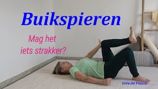 Buikspieroefeningen voor beginners en senioren thuis 💛 Buikspieren trainen workout met Vera [upl. by Arekat]