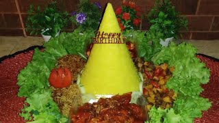 NASI TUMPENG ULANG TAHUN SEDERHANA ❤️ [upl. by Ynelram]