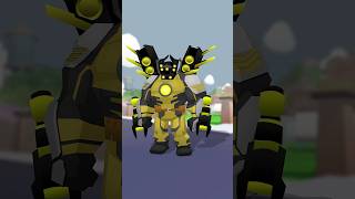 Giga Jack becomes Yellow Titan Speakerman  Dude Theft Wars  Abequ Gaming [upl. by Leonie]