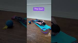 The Dart is a great exercise for working the back of the body amp to open up the chest pilates [upl. by Zetnas]