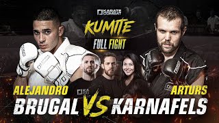 KUMITE FULL FIGHT ft Alex Wendling  Alejandro Brugal vs Arturs Karnafels [upl. by Leahpar]