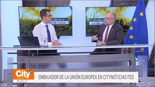 ¿Ucrania hará parte de la Unión Europea Embajador de la UE en CityTV [upl. by Emina644]