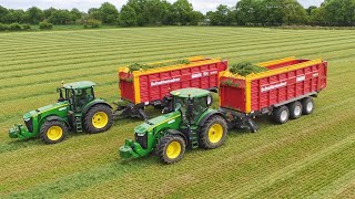 🇫🇷 ETA HAMON SORT LE GRAND JEU POUR L’ENSILAGE D’HERBE [upl. by Philippa]