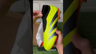 Adidas Predator League Laceless FGAG Unboxing Video  Adidas Citrus Pack [upl. by Nnodnarb]